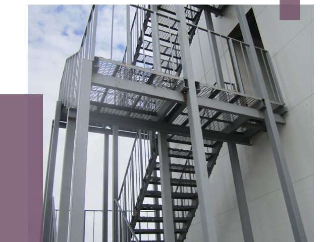 Монтаж пожарных лестниц в Рязани от 7804 руб.