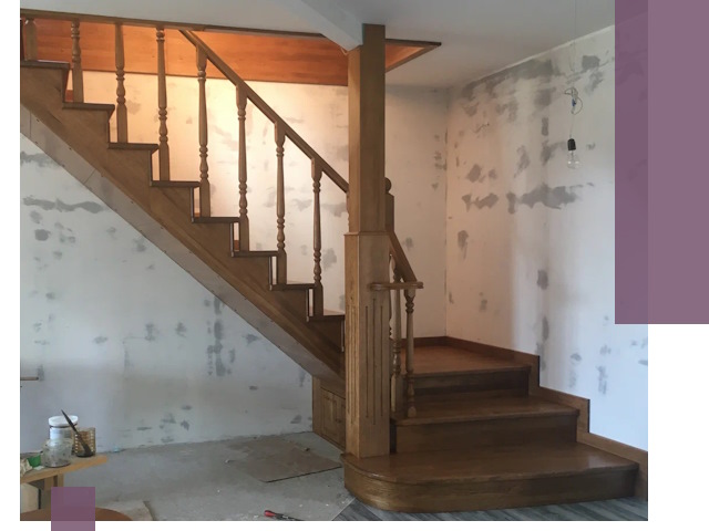 Ремонт деревянных лестниц в Рязани: быстро и качественно