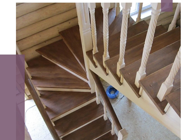 Реставрация деревянных лестниц в Рязани от 4313 руб.