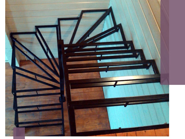 Изготовление металлических лестниц любой сложности в Рязани