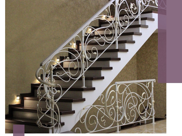Кованые лестницы под ключ в Рязани — изготовление и монтаж