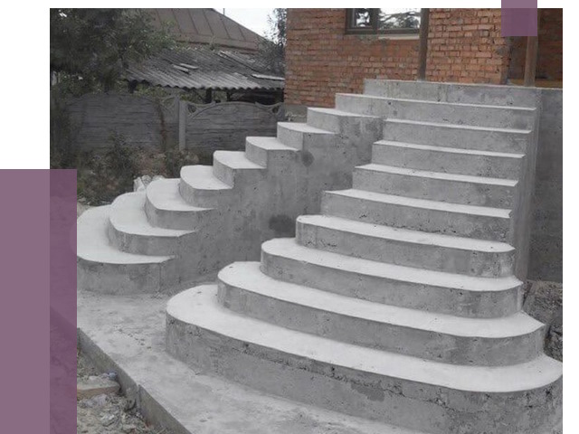 Монтаж бетонных лестниц в Рязани от 4313 руб. 