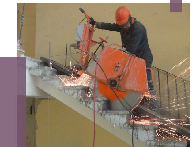 Демонтаж бетонных лестниц в Рязани от 4621 руб. за м2 | ПРОЛЁТ-Рзн