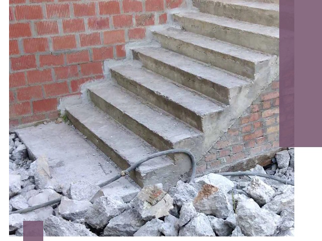 Демонтаж бетонных лестниц в Рязани: быстро и безопасно