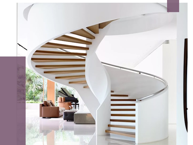 Винтовые лестницы в Рязани под ключ от 48773 руб. | ПРОЛЁТ-Рзн