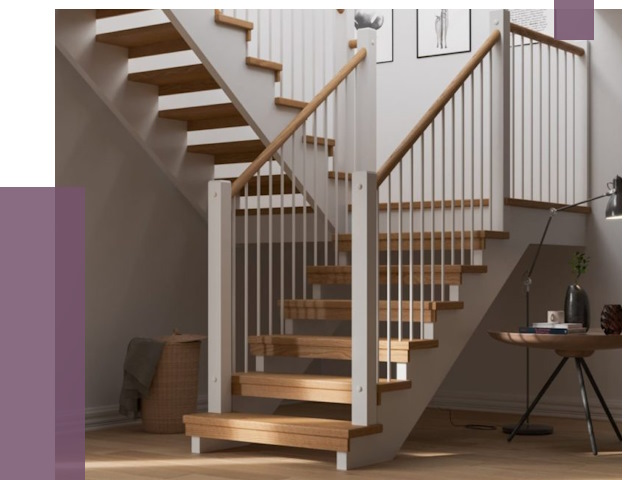 Маршевые лестницы в Рязани от 38248 руб. — монтаж | ПРОЛЁТ-Рзн