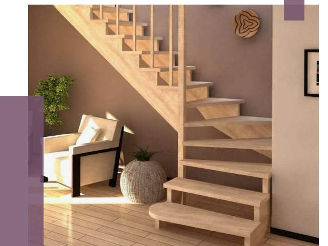 Изготовление Г-образных лестниц в Рязани от 18996 руб. 