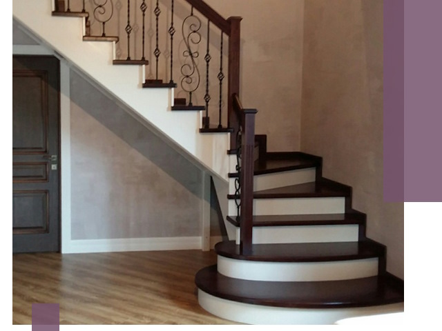 Изготовление Г-образных лестниц под ключ в Рязани