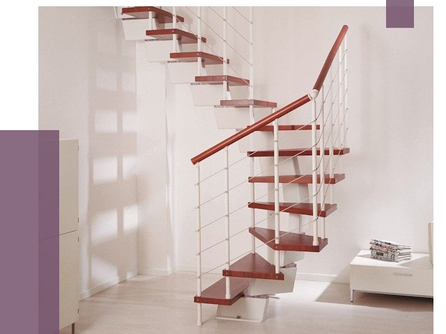 Изготовление лестниц на больцах в Рязани от 9755 руб. | ПРОЛЁТ-Рзн
