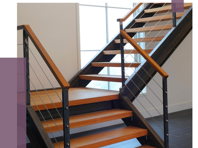 Изготовление лестниц на металлокаркасе в Рязани от 18996 руб. | ПРОЛЁТ-Рзн