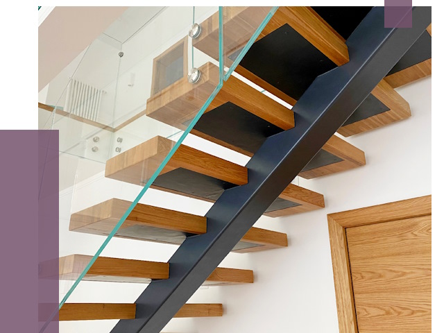 Лестницы на монокосоуре в Рязани от 18996 руб. под ключ | ПРОЛЁТ-Рзн