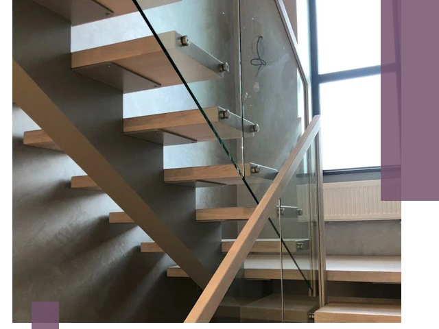 Изготовление лестниц на монокосоуре в Рязани с монтажом и гарантией