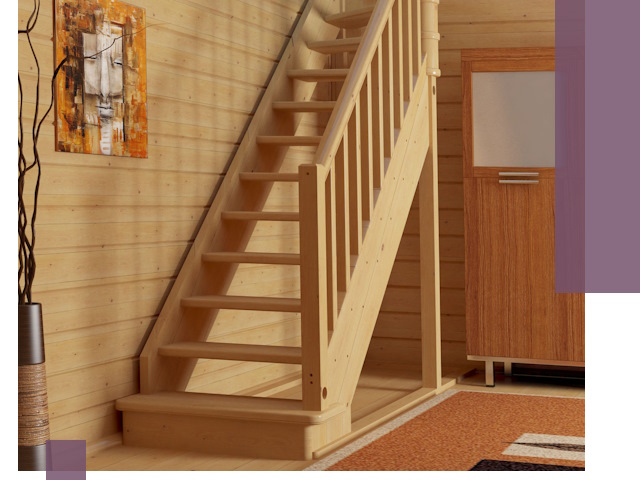 Лестницы эконом класса под ключ в Рязани — недорого и быстро