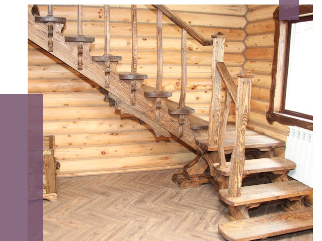 Лестницы в баню в Рязани от 19201 руб. — изготовление | ПРОЛЁТ-Рзн