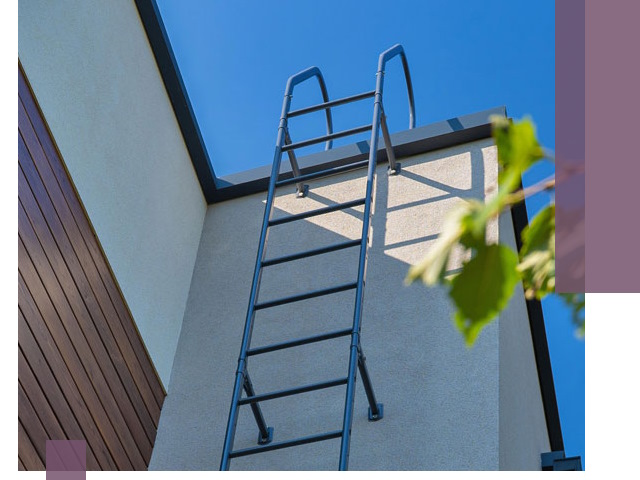 Лестницы на крышу в Рязани — изготовление, монтаж, демонтаж