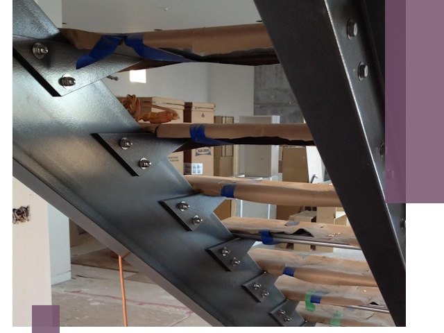 Усиление лестничных конструкций и усиление опор в Рязани