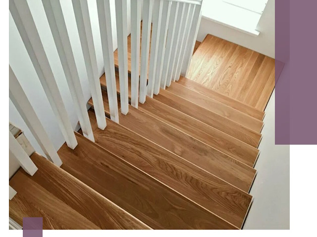 Лестницы из бука в Рязани: изготовление, монтаж и демонтаж