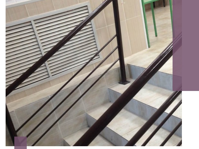 Изготовление перил из металла под ключ в Рязани