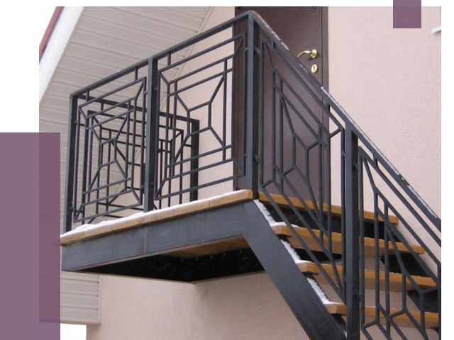 Металлические перила в Рязани от 4313 руб.  | ПРОЛЁТ-Рзн