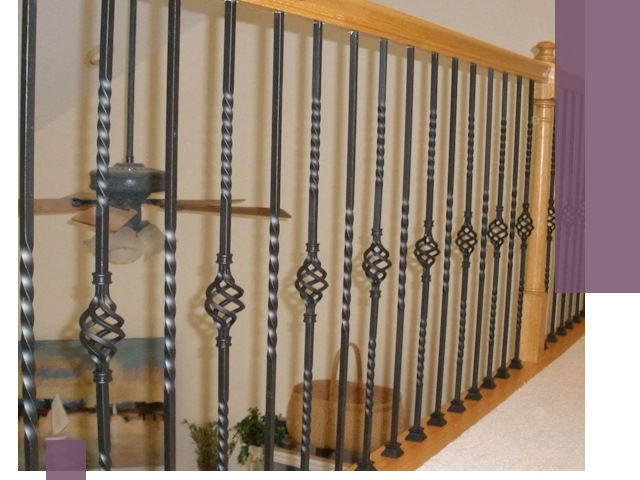 Изготовление и монтаж кованных перил в Рязани под ключ