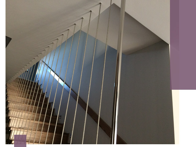 Тросовые перила под ключ в Рязани — производство и монтаж