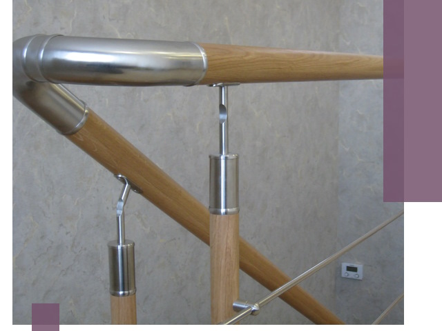 Комбинированные перила на заказ в Рязани — монтаж и производство