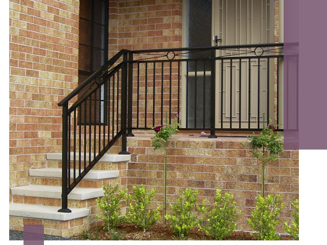 Уличные перила из металла под ключ в Рязани