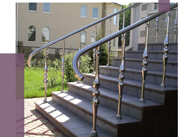 Перила для крыльца в Рязани от 10781 руб. — монтаж ПРОЛЁТ-Рзн