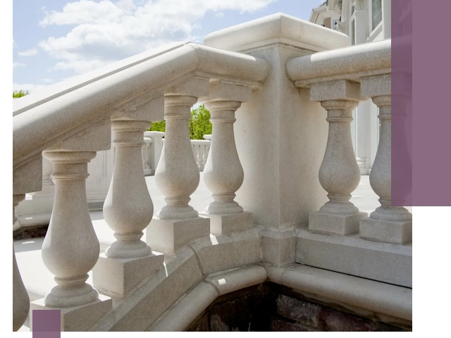 Балюстрады из металла и камня под ключ в Рязани