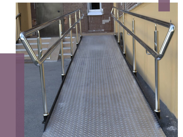 Пандусы в Рязани от 12322 руб. — установка для инвалидов | ПРОЛЁТ-Рзн