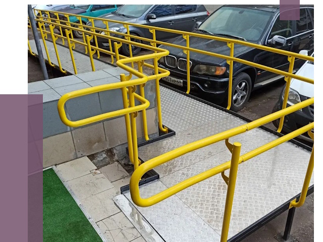 Стационарные пандусы в Рязани от 12322 руб. | ПРОЛЁТ-Рзн