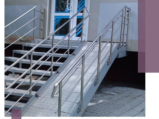 Пандус на крыльцо под ключ в Рязани: монтаж и изготовление