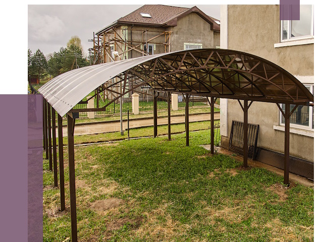 Демонтаж навесов в Рязани от 4621 руб. — разборка и вывоз | ПРОЛЁТ-Рзн