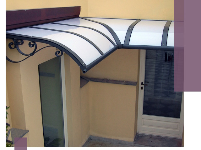 Монтаж козырьков любой сложности в Рязани под ключ