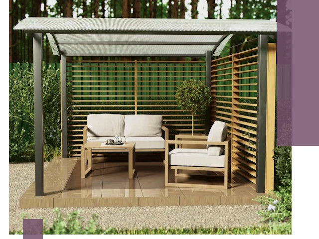 Навесы для дачи в Рязани: изготовление, монтаж и демонтаж