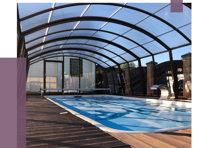 Навесы для бассейна в Рязани от 16840 руб. под ключ | ПРОЛЁТ-Рзн