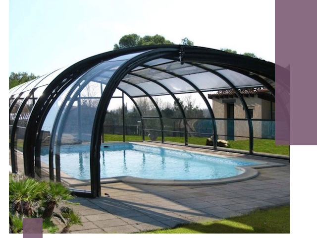 Навесы для бассейна в Рязани: изготовление и монтаж под ключ