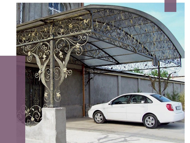 Кованые навесы в Рязани от 14632 руб. | ПРОЛЁТ-Рзн