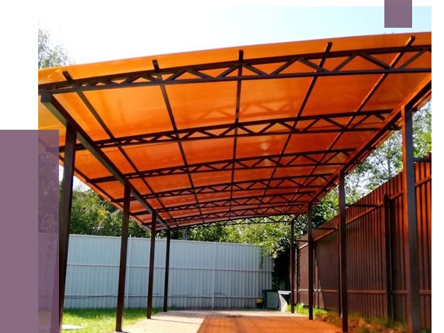 Односкатные навесы под ключ в Рязани от 13194 руб. 