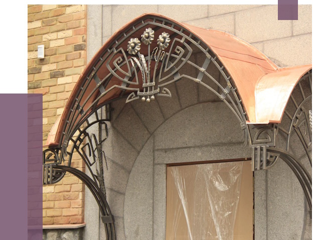 Арочные козырьки в Рязани от 14632 руб. 