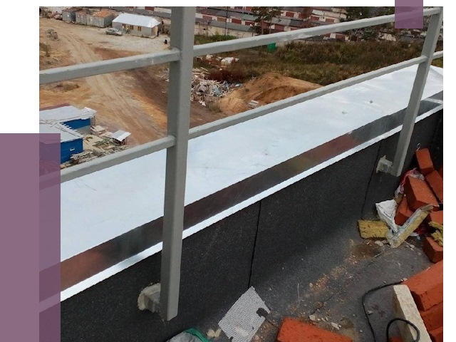 Монтаж парапетов в Рязани от 4313 руб.  | ПРОЛЁТ-Рзн