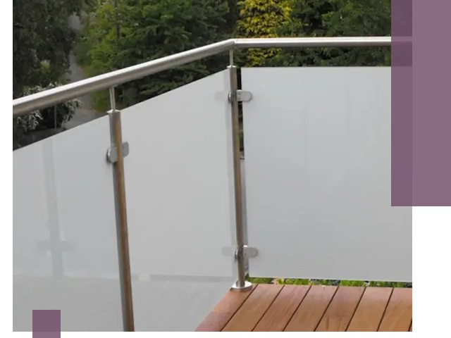 Алюминиевые парапеты для балконов и террас в Рязани