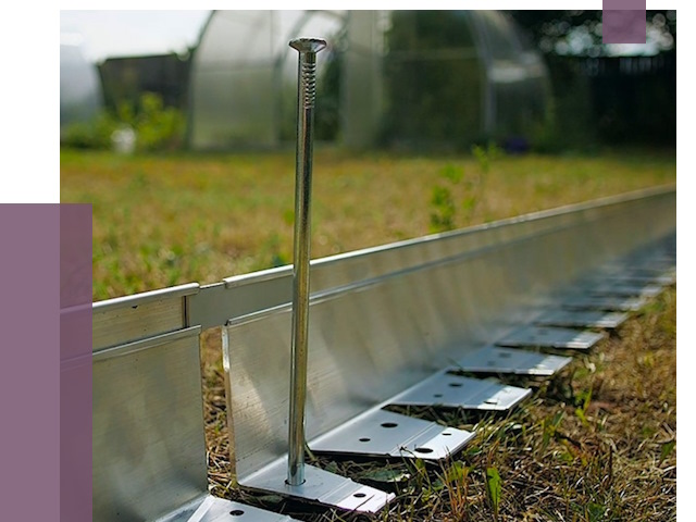 Металлические бордюры для газона в Рязани от 4313 руб. | ПРОЛЁТ-Рзн