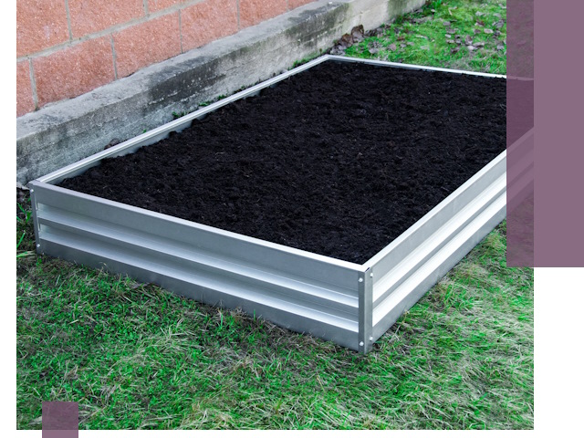 Металлические бордюры для грядок в Рязани: прочность и аккуратность