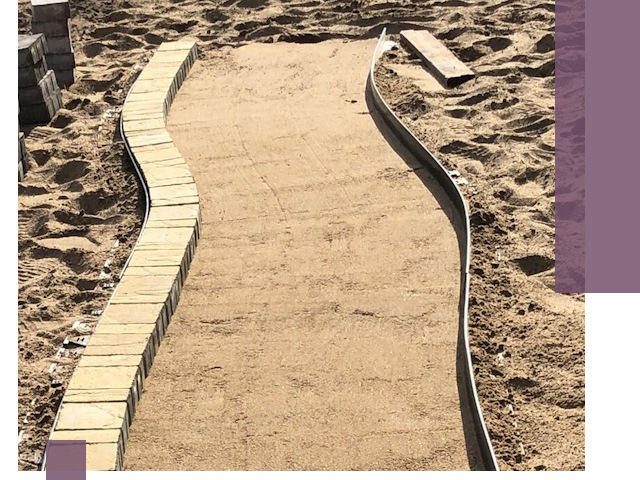 Металлические бордюры для тротуаров в Рязани — прочные и долговечные