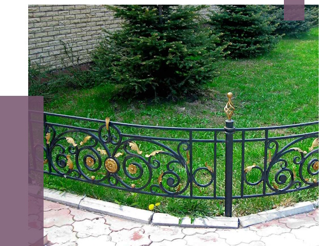 Кованые газонные ограждения в Рязани от 7650 руб. — ПРОЛЁТ-Рзн