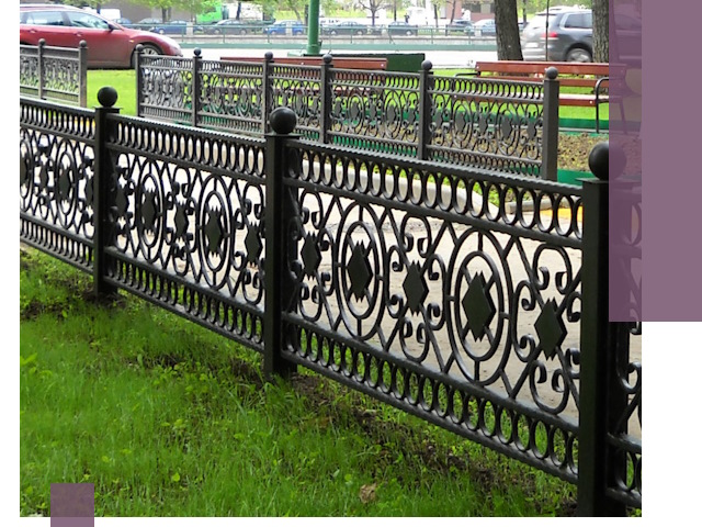 Секционные газонные ограждения под ключ в Рязани