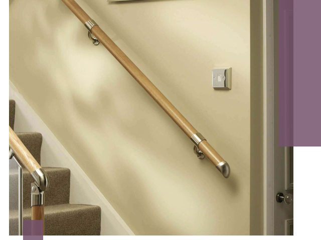 Монтаж пристенных поручней профессионально в Рязани