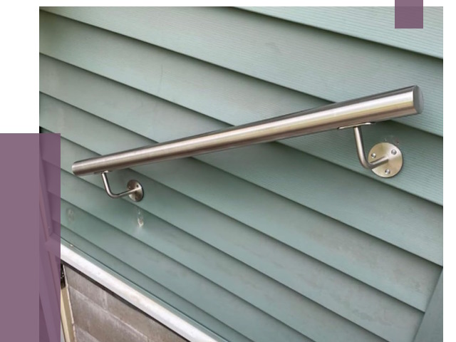 Поручни из нержавеющей стали в Рязани от 7701 руб.  | ПРОЛЁТ-Рзн