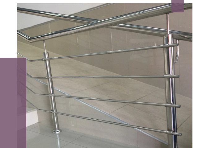 Изготовление поручней из нержавеющей стали в Рязани